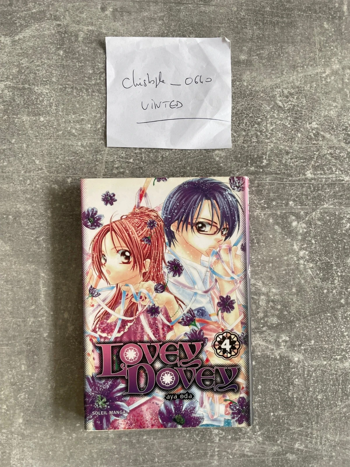 Manga Lovely dovey tome 4 version française.